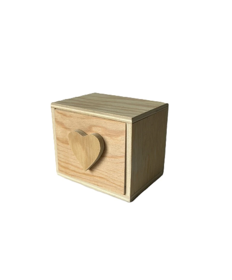 Joyero de madera contrachapada