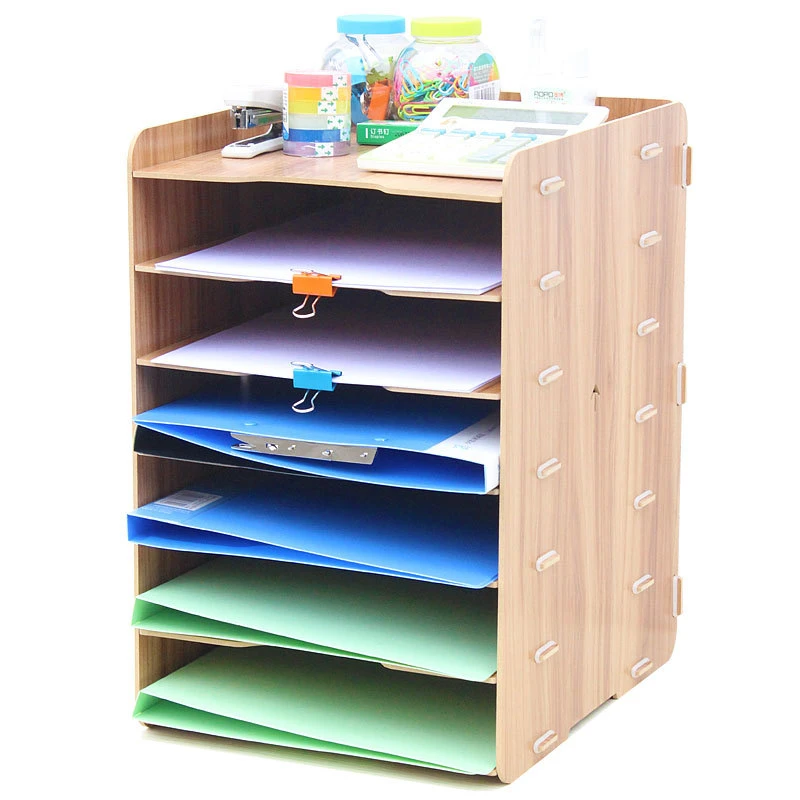 Organizador de documentos de madera