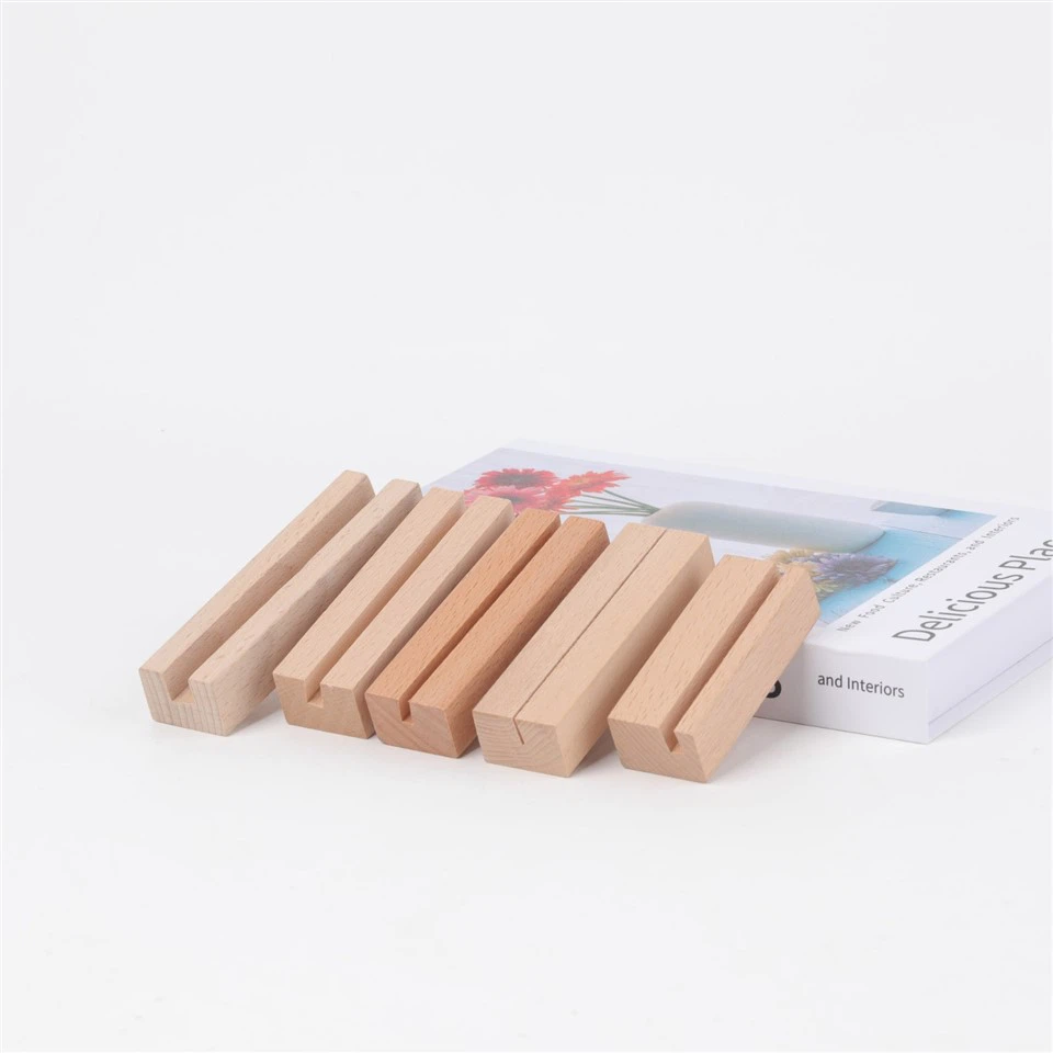 Wooden Name Card Holder