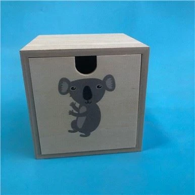 Caja de almacenamiento de madera