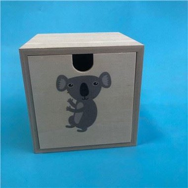 Caja de almacenamiento de madera